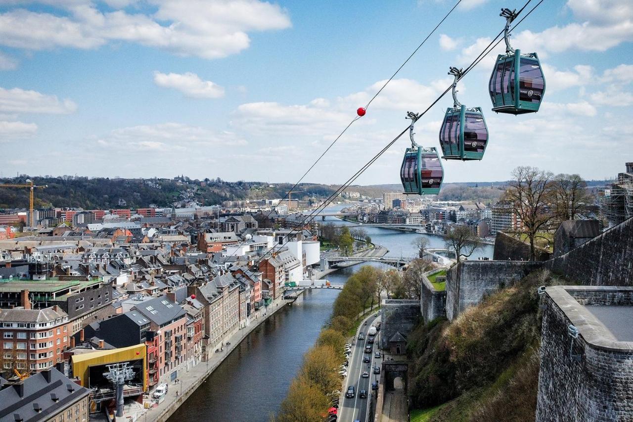 Les Cerisiers - Duplex De Standing Au Centre De Namur Exteriér fotografie